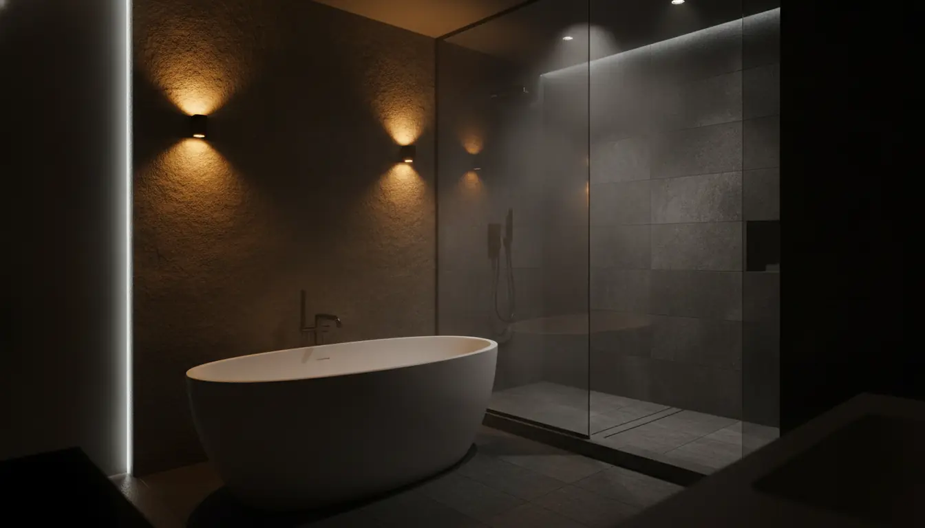 A finished bathroom after a remodel